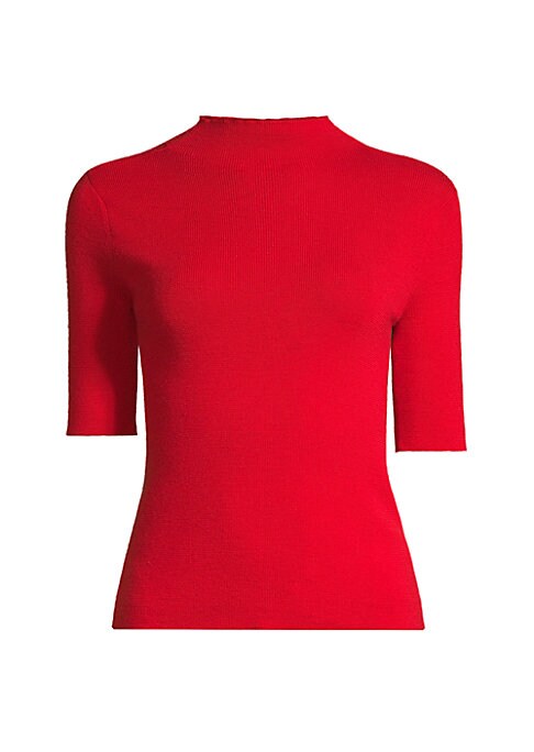 Chic Merino Mock Sweater