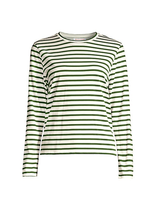 Classic Striped Cotton Top
