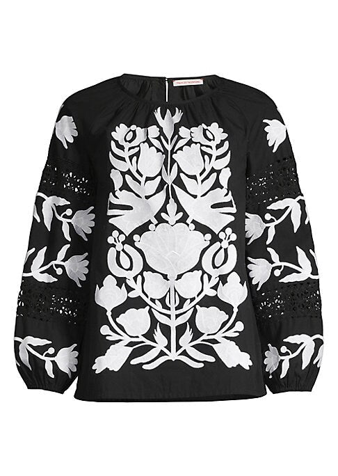 Floral Puff Sleeve Blouse