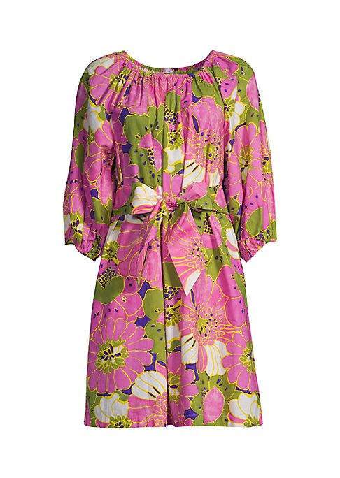 Floral Boxy Minidress