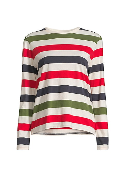 Vibrant Striped Tee