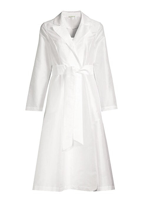 Chic Wrap Silk Dress