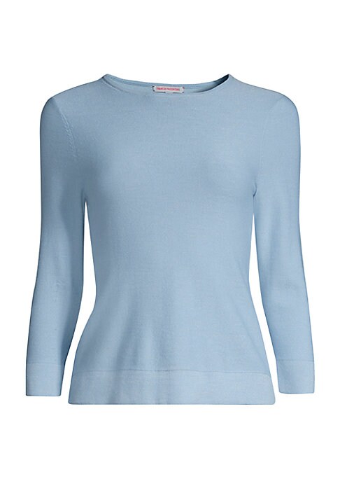Luxe Wool Three-Quarter Sweater