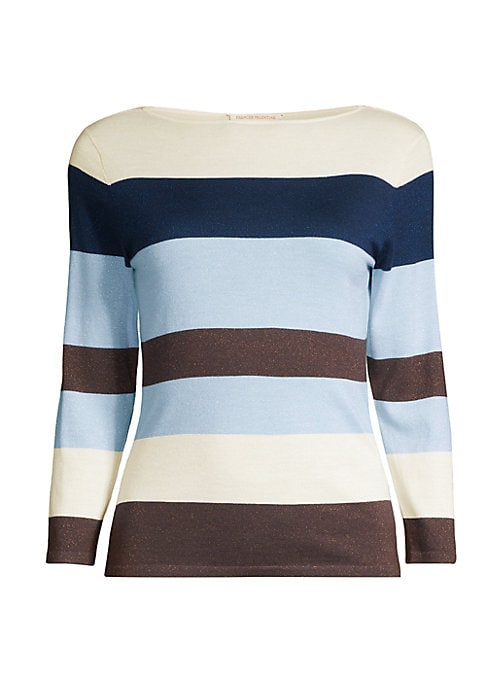 Parisian Stripe Knit Top