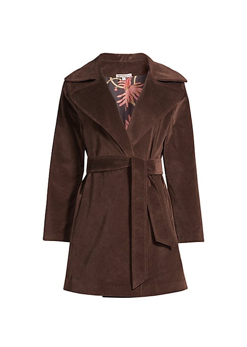 Velvet Wrap Jacket