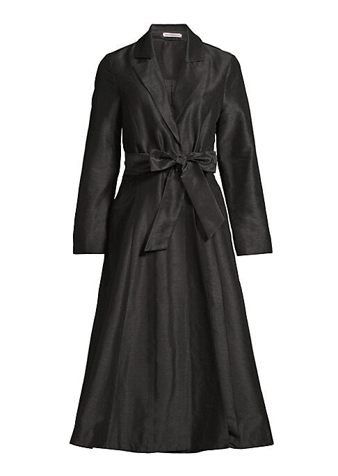 Silk Elegance Wrap Dress