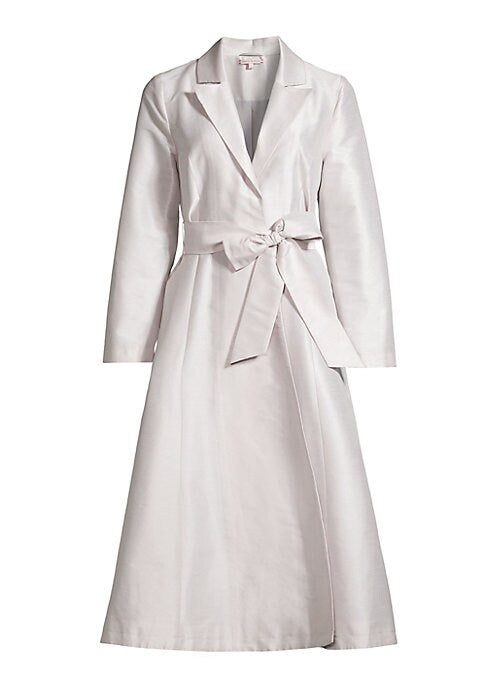 Silk Elegance Wrap Dress