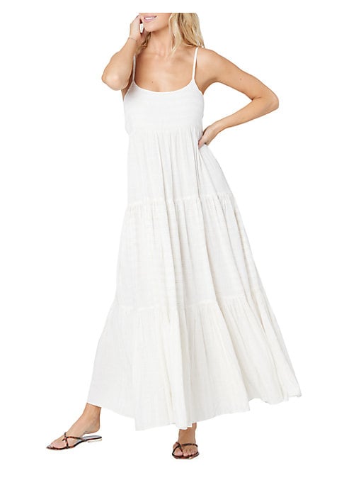Elegant Sleeveless Tiered Dress
