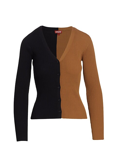 Vivid Ribbed Cardigan