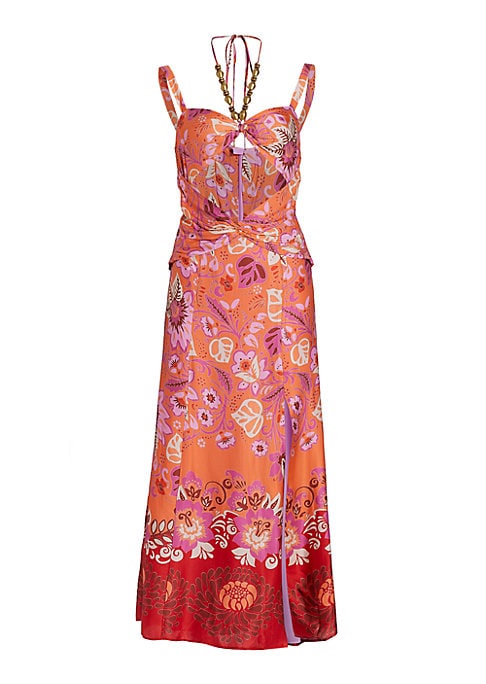 Floral Elegance Midi Dress
