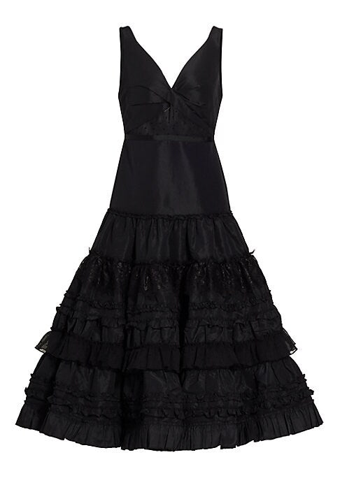 Ruffled Polka Dot Dress