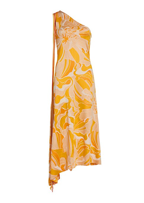 Luxe Asymmetric Linen Dress
