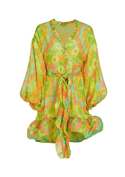 Floral Flounce Minidress