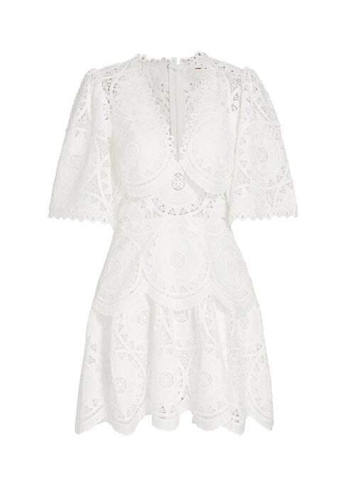Embroidered Tiered Delight