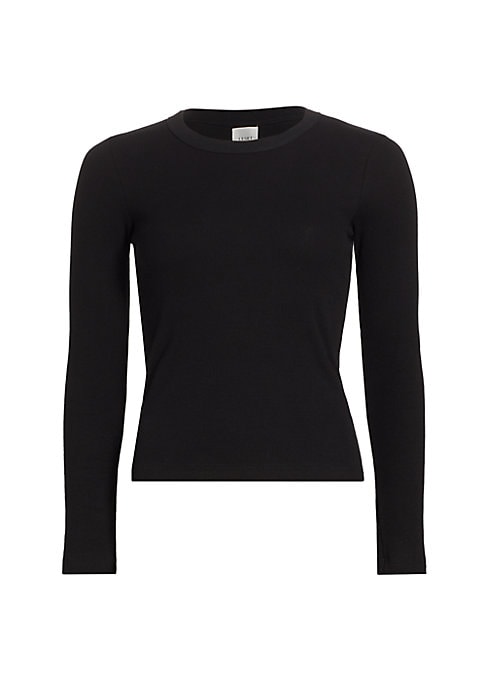 Crisp Cotton Long Sleeve Tee