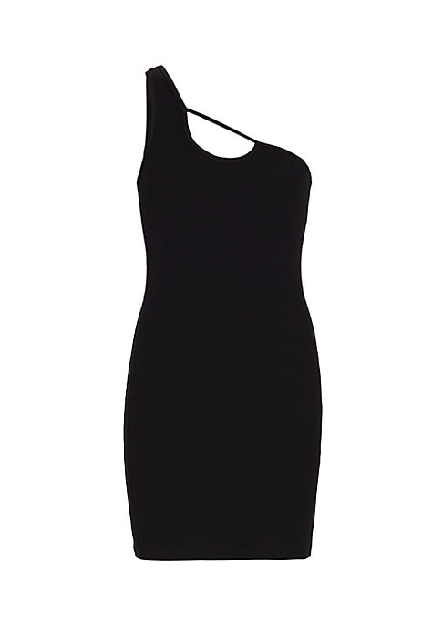 Chic Cut-Out Rib Dress