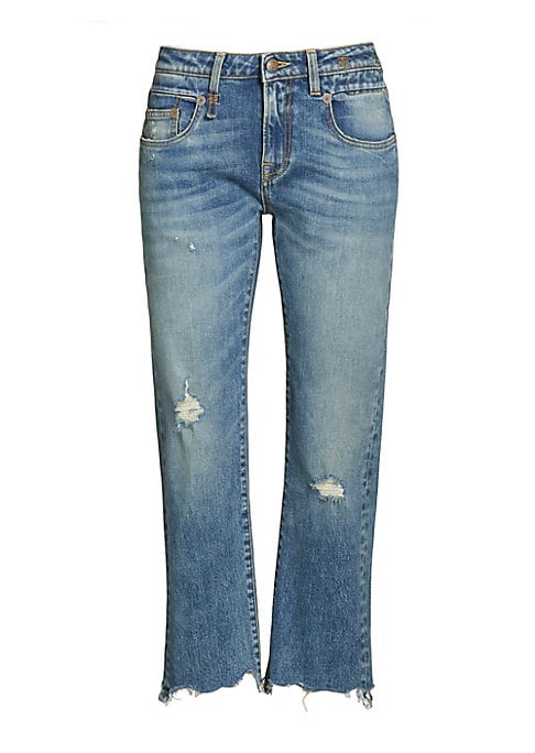 Rugged Crop Denim Pants