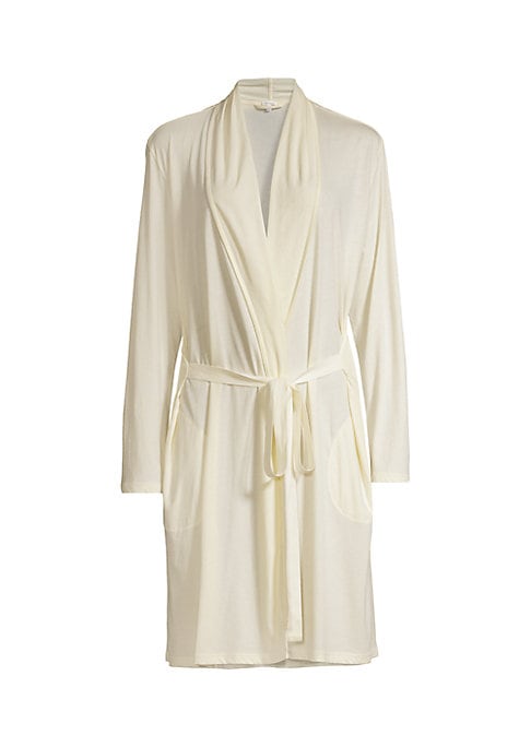 Shawl Lapel Cozy Robe