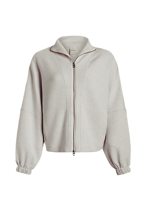 Cozy Stretch Zip Sweatshirt