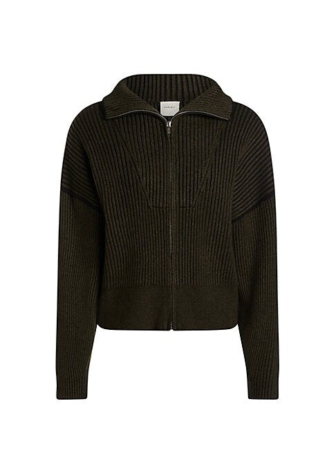 Cozy Zip-Knit Sweater