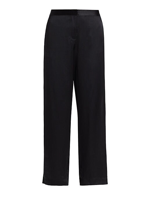 Silk & Lace Wide Pants
