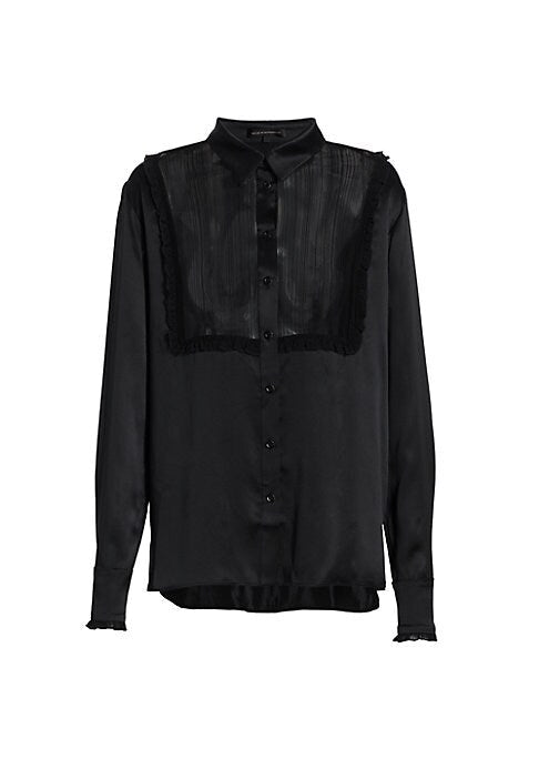 Luxe Lace Silk Top
