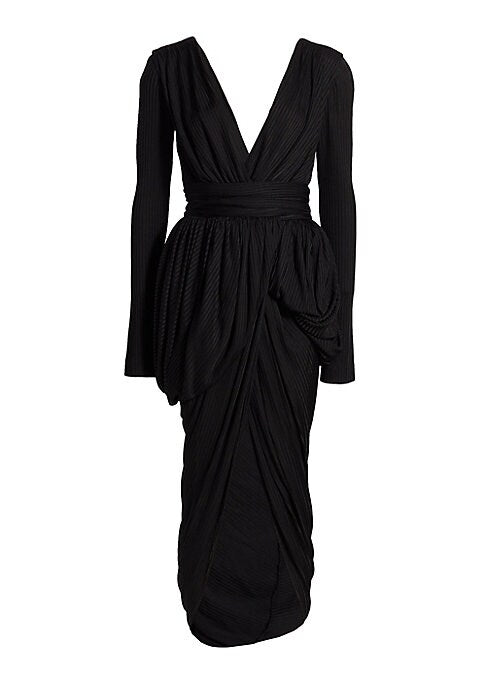 Flirty Folded Midi Dress