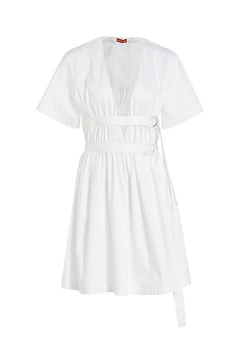 D-Ring V-Neck Minidress