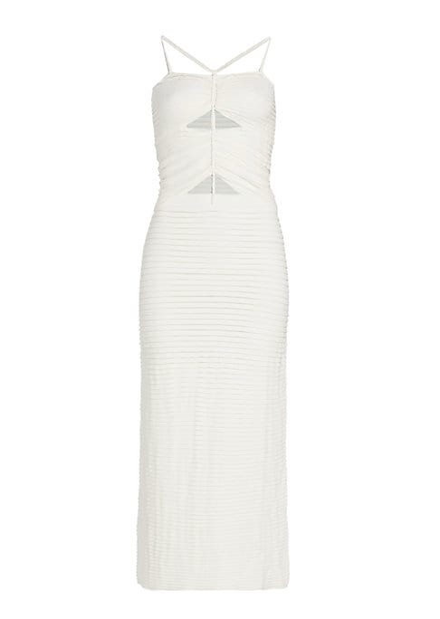 Chic Cut-Out Midi Dress