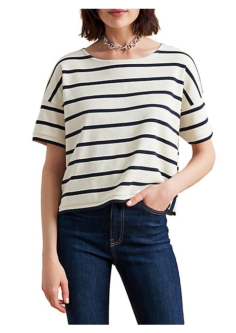 Striped Soft Cotton Tee