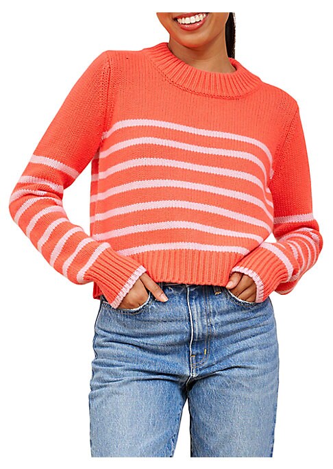 Cozy Stripe Knit Top