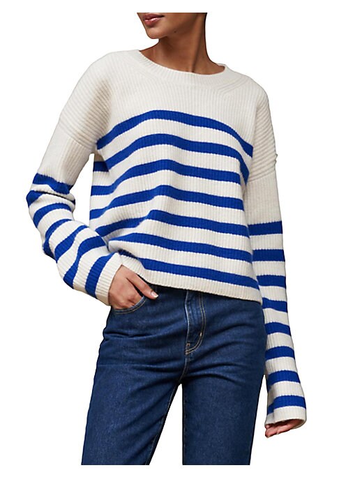 Cozy Stripe Cashmere Sweater