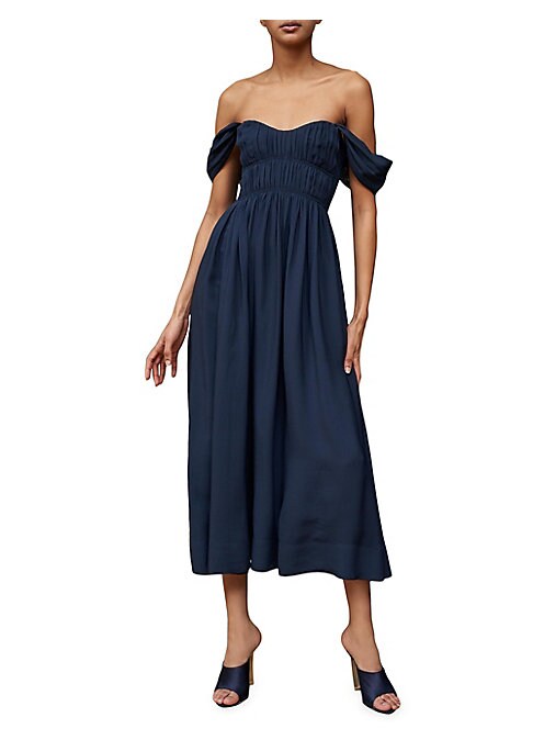 Chic Sweetheart Midi Dress