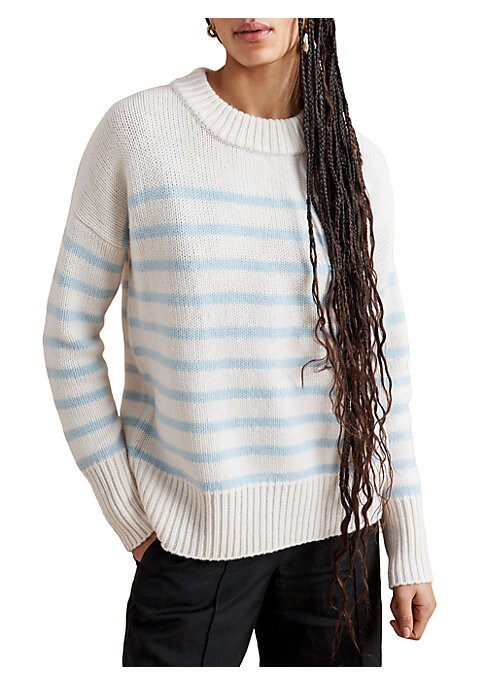 Cozy Striped Knit Sweater