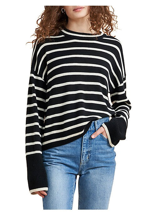 Classic Striped Knit Top