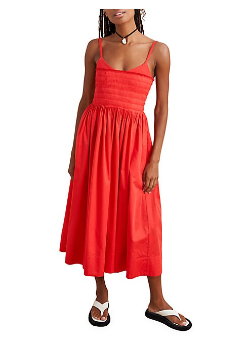 Poppy Pleat Dress