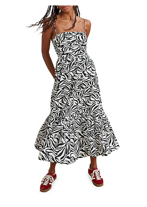 Zebra Wave Dress