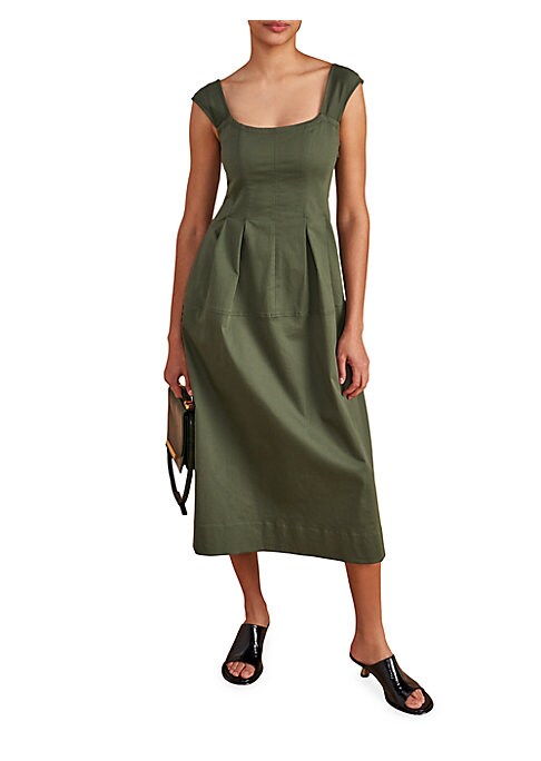 Pleated Midi Charm
