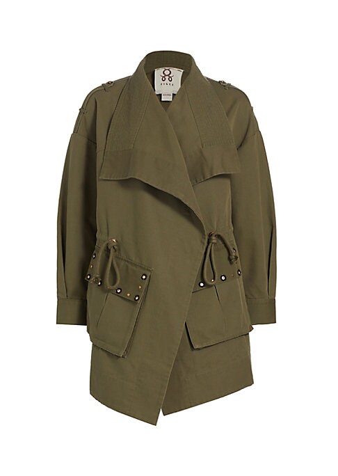 Gilded Cotton Overcoat