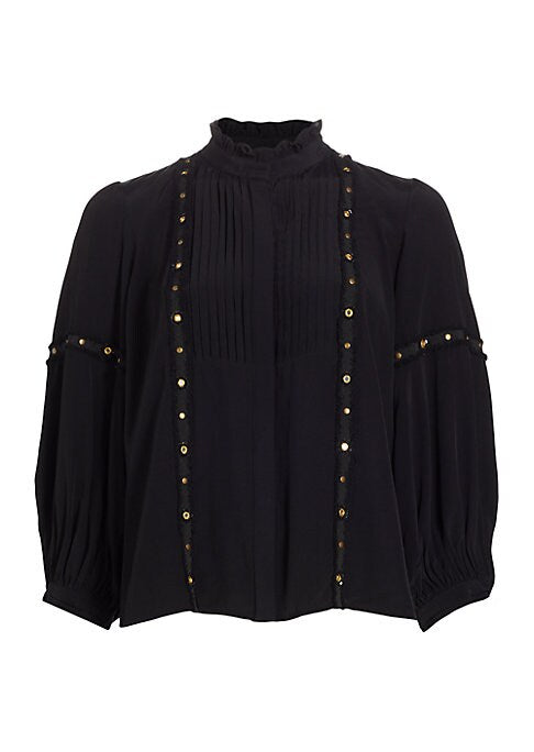Pleated Elegance Top