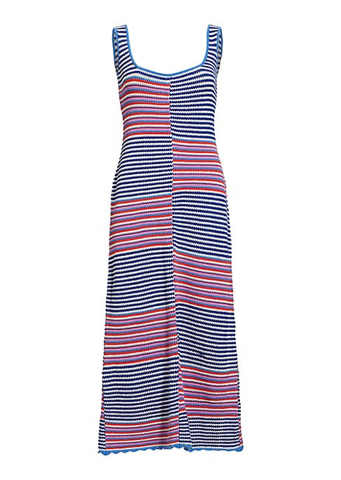 Patchwork A-Line Dress