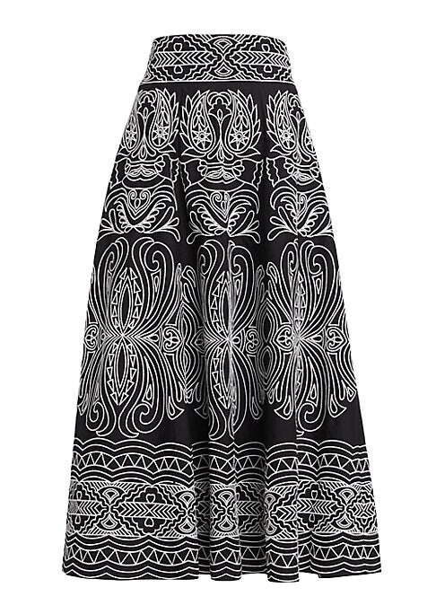 Breezy A-Line Cotton Skirt