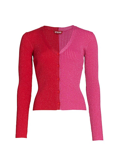 Vibrant V-Neck Cardigan