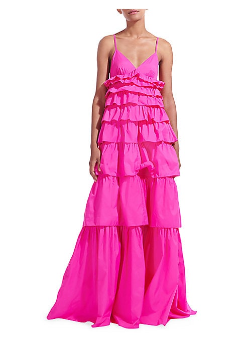 Ruffled Tiered Maxi Dress