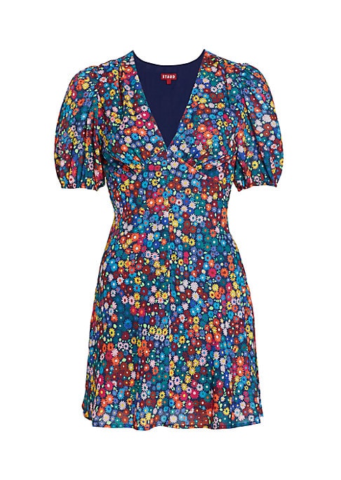Floral Puff Sleeve Dress