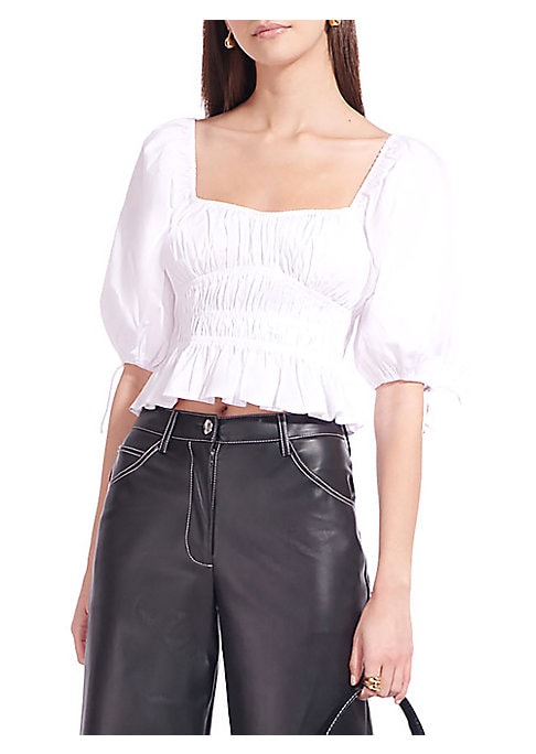 Puff-Sleeve Elegance Top