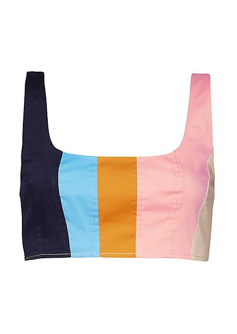 Bold Stripe Crop Top