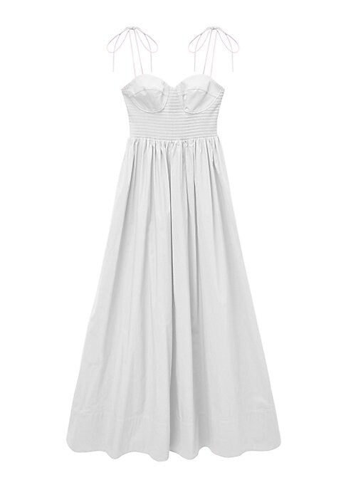 Sweetheart Tie Maxi Dress