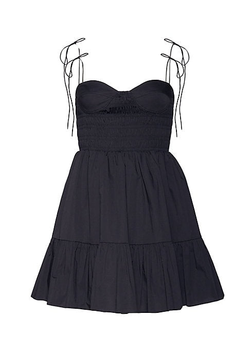Chic Smocked Mini Dress