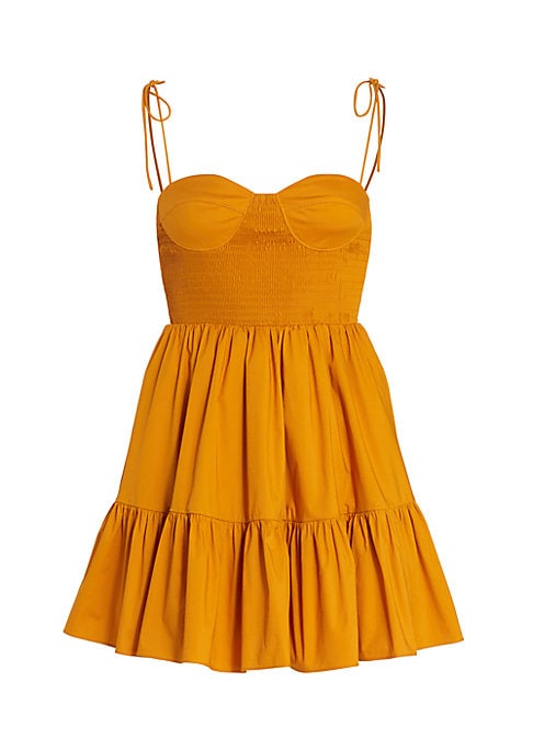 Sweetheart Smocked Minidress